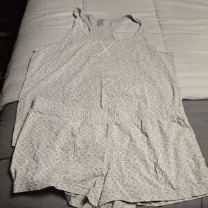 Calvin Klein Light Gray Pajama Set
